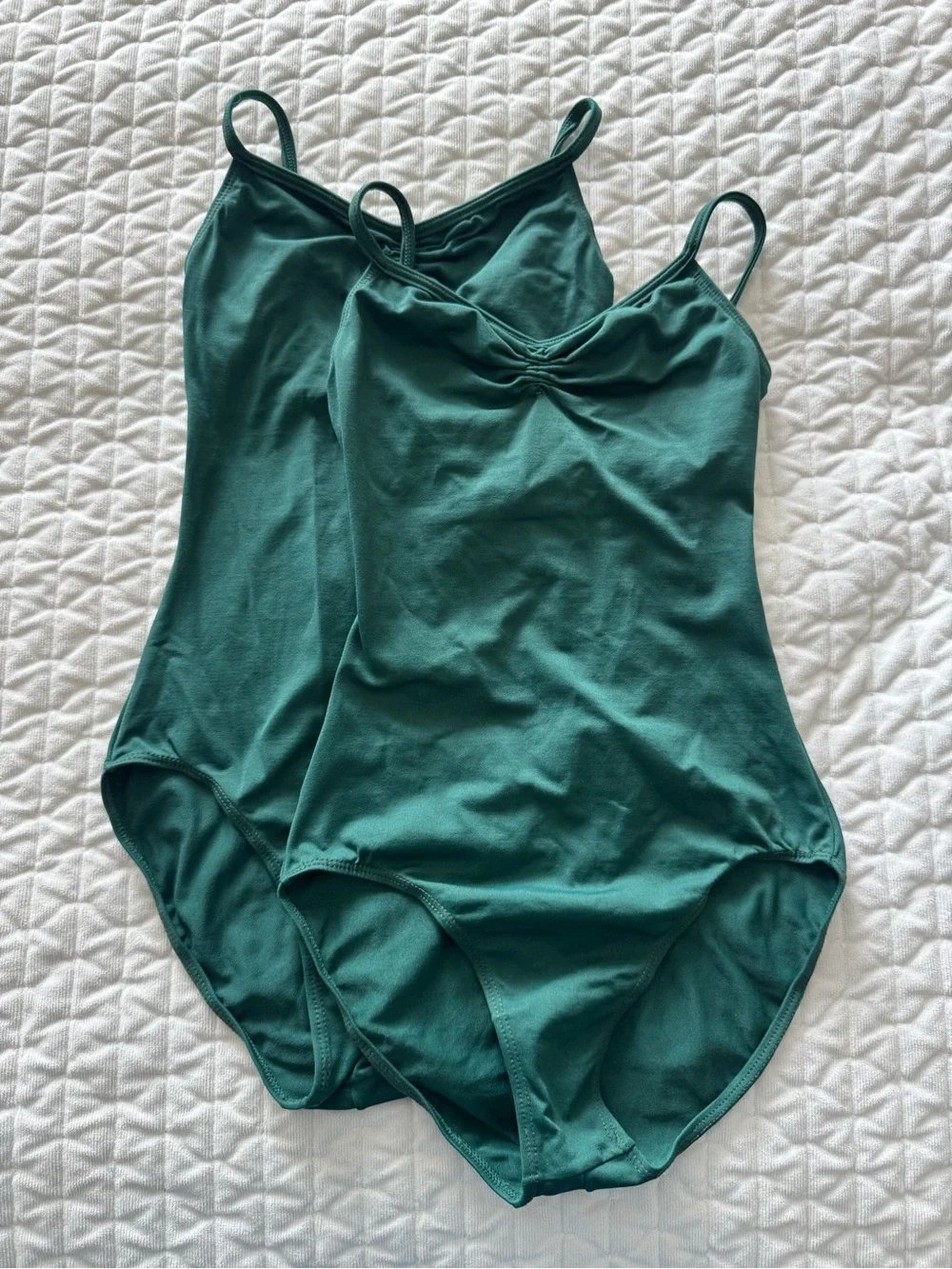 So Danca Pinch Front Leotards - set of 2